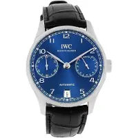 IWC Herreur IW500710 Portuguese Blå/Læder Ø42.3 mm