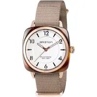 Briston 17536-PRA-T-2-NT Clubmaster Hvid/Tekstil