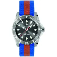 Gucci YA136352 Dive Grå/Gummi Ø40 mm