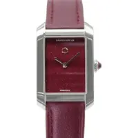 Baume & Mercier Dameur M0A10673 Hampton Rød/Læder