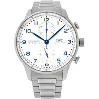 IWC Herreur IW371617 Portugieser Sølvfarvet/Stål Ø41 mm