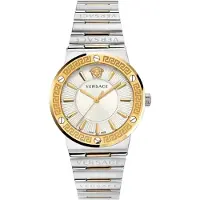 Versace Dameur VEVH00620 Greca Logo Sølvfarvet/Stål Ø38 mm