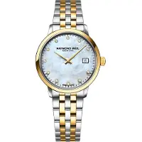 Raymond Weil Dameur 5985-STP-97081 Toccata Hvid/Stål Ø29 mm