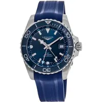 Longines Herreur L3.790.4.96.9 Hydroconquest Blå/Gummi Ø41 mm