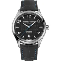 Frederique Constant Herreur FC-303RMB5B6 Runabout Sort/Læder Ø42 mm