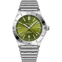Breitling Herreur A32398A11L1A1 Chronomat Grøn/Stål Ø40 mm