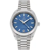 Omega Dameur 220.10.34.20.03.002 Seamaster Aqua Terra 150M Blå/Stål