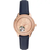 Fossil Dameur ME3212 Stella Rosa guldfarvet/Læder Ø34 mm