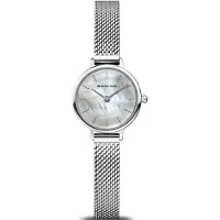 Bering Dameur 11022-704 Classic Hvid/Stål Ø22 mm