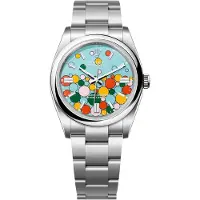 Rolex Herreur 126000-0009 Oyster Perpetual 36 Turkis/Stål Ø36 mm