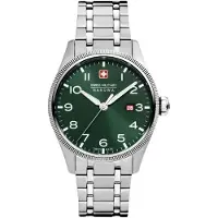 Swiss Military Hanowa Herreur SMWGH0000803 Thunderbolt Grøn/Stål