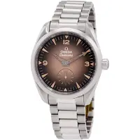 Omega Herreur 235.10.38.20.13.001 Seamaster Railmaster Brun/Stål