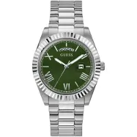 GUESS Herreur GW0265G10 Connoisseur Grøn/Stål Ø43 mm