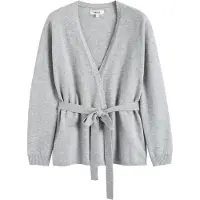 Chinti & Parker Cardigan 'Basics' lysegrå