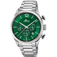 Lotus Herreur 18688/4 Classic Grøn/Stål Ø43 mm