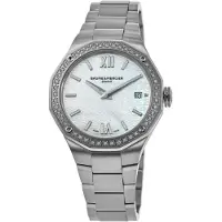 Baume & Mercier Dameur M0A10662 Riviera Hvid/Stål Ø36 mm