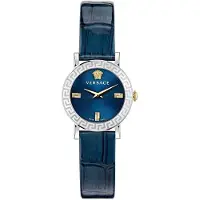 Versace Dameur VE6M00122 Petit Blå/Læder Ø28 mm