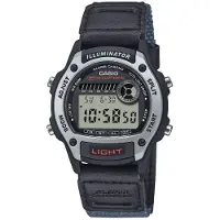 Casio W-220HF-8AVEF Timeless Collection LCD/Tekstil Ø36.6 mm