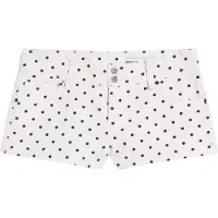Bershka Jeans sort / white denim