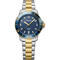 Wenger Dameur 01.0621.114 Blå/Gul guldtonet stål Ø36 mm