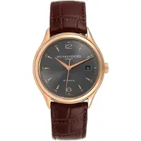 Baume & Mercier Herreur MOA10059 CLIFTON Grå/Læder Ø38.8 mm