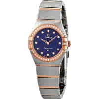 Omega Dameur 131.25.25.60.53.002 Constellation Quartz 25Mm Blå/18