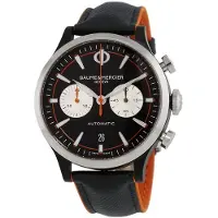 Baume & Mercier Herreur M0A10451 Capeland Sort/Gummi Ø42 mm