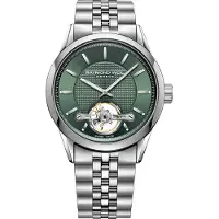 Raymond Weil Herreur 2780-ST-52001 Freelancer Grøn/Stål Ø42 mm