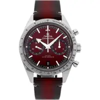 Omega Herreur 332.12.41.51.11.001 Speedmaster 57 Rød/Læder Ø40.5 mm