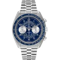 Omega Herreur 329.30.43.51.03.001 Speedmaster Chronoscope Blå/Stål