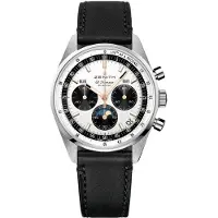Zenith Herreur 03.3400.3610-38.C911 Chronomaster Original Hvid/Læder
