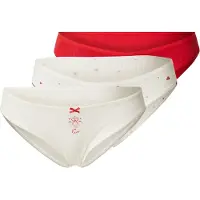 Etam Slip 'Johnnie' creme / lyserød / rød