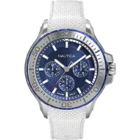 Nautica Herreur NAPAUC001 Blå/Gummi Ø49 mm