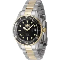 Invicta Herreur 8934OB Pro Diver Sort/Gul guldtonet stål Ø37.5 mm