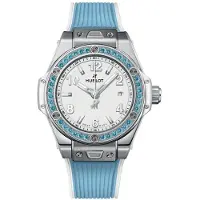 Hublot Dameur 485.SL.2210.RX.1207 Big Bang 33mm Hvid/Gummi Ø33 mm