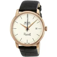 Mido Herreur M027.407.36.260.00 Baroncelli Beige/Læder Ø39 mm