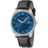 Wenger Dameur 01.1421.112 Blå/Læder Ø34 mm