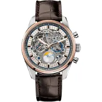 Zenith Herreur 51.2530.4047-78.C810 El Primero Skeletskåret/Gummi
