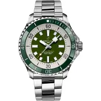Breitling Herreur A17376A31L1A1 Superocean Automatic 44 Grøn/Stål