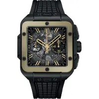 Hublot Herreur 821.CM.0130.RX Square Bang Unico Gummi Ø42 mm