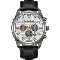 Timberland Herreur TDWGF0009601 Northbridge Sølvfarvet/Læder Ø45 mm
