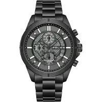 Police Herreur PEWGI0054004 Burbank Grå/Stål Ø45 mm