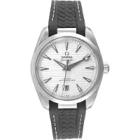 Omega 220.12.38.20.02.001 Seamaster Aqua Terra 150M Sølvfarvet/Gummi