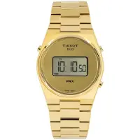 Tissot Herreur T137.463.33.020.00 PRX Digital Guldfarvet/Guldtonet