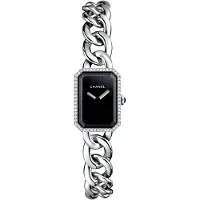 Chanel Dameur H3252 Premiere Sort/Stål 16x22 mm