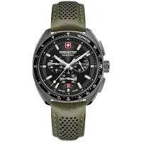 Swiss Military Hanowa Herreur SMWGC0003340 Hanowa Sort/Læder Ø41 mm