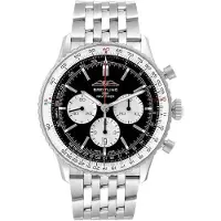 Breitling Herreur AB0137211B1A1 Navitimer B01 Chronograph 46