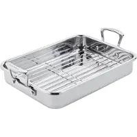 Scanpan 42x26 cm bradepande med rist - Impact