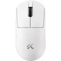 MCHOSE A7 V2 Ultra Lightweight Wireless - Gaming Mus - Optisk - 6 knapper - Hvid