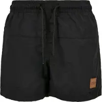 Urban Classics Badeshorts brun / sort